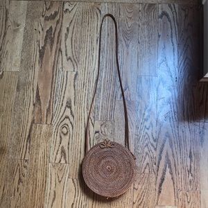 Bali Rattan Crossbody